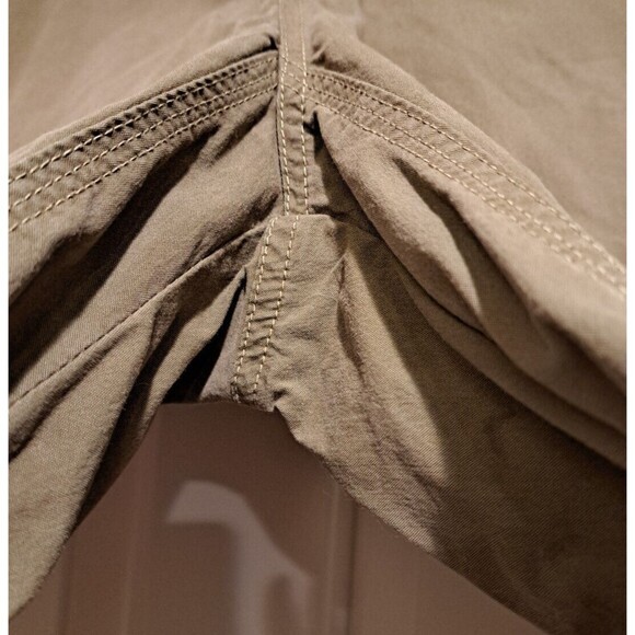 Kuhl Hiking Trail Outdoor Cargo Convertible Roll Up Bootcut Pants Women 14 Brown - Picture 9 of 16